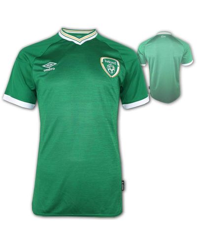 Umbro Irland Heim Trikot 20-22 grün FAI Ireland Home Shirt Fan Jersey Eire