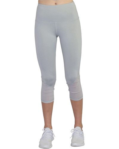 Reebok S Vigor Highrise Compression Athletic Trousers - Grey