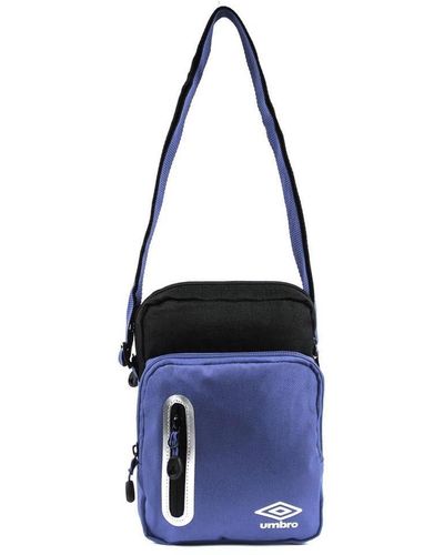 Umbro Paton Shoulder Bag Black/blue