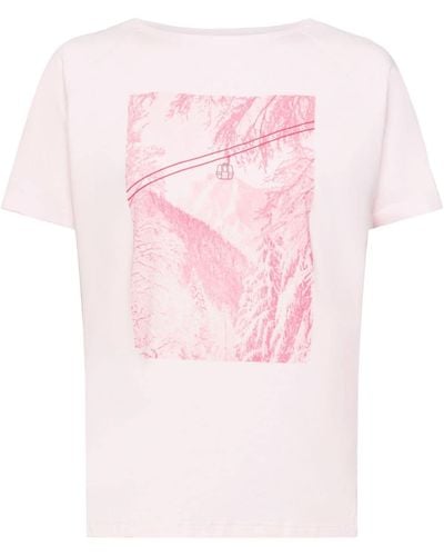 Esprit T- Shirt Maillot de Yoga - Rouge