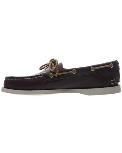 Sperry Top-Sider S A/o 2-eye Boat Shoe - Brown