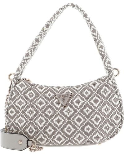 Guess Rianee Hobo Taupe - Grijs