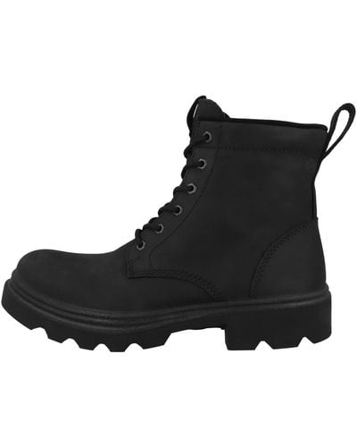 Ecco Grainer Waterproof Lace-up Boot Size - Black