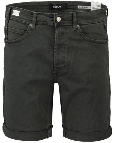 Replay Jeans Shorts RBJ 901 Tapered-Fit - Schwarz