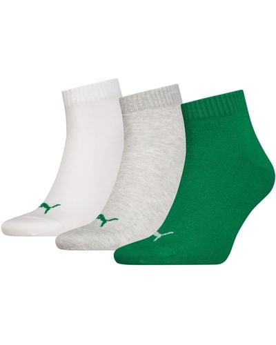 PUMA Quarter Socks - Green