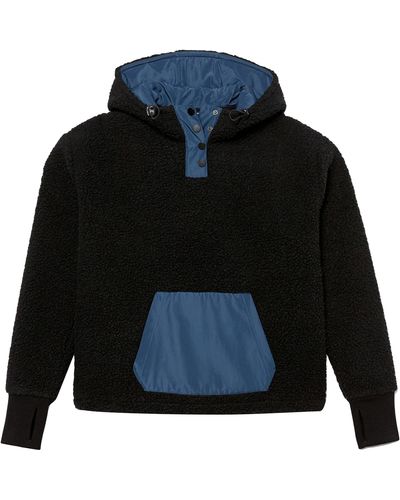 Amazon Essentials Teddy Fleece Pullover Jacket - Black