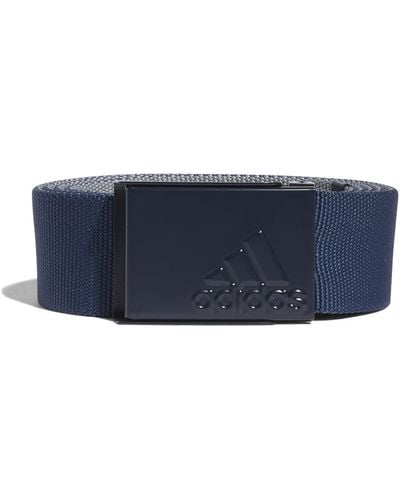 adidas Reversible Webbing Belt - Blue