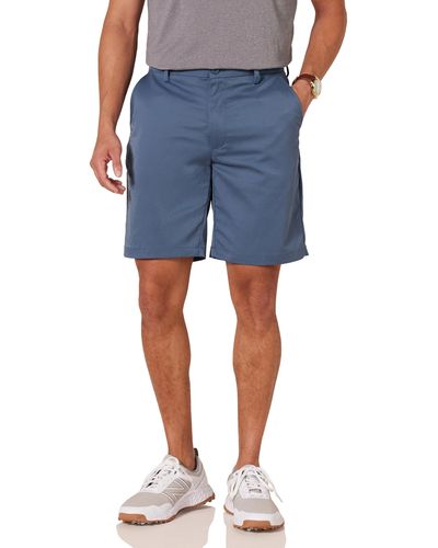 Amazon Essentials Pantaloncini da Golf Elasticizzati dalla vestibilità Classica - Blu