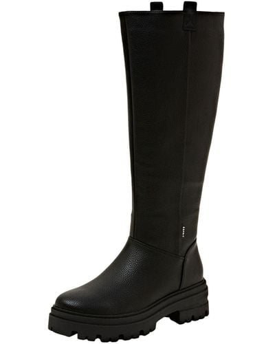 Esprit Cuddly Ladies Mid Calf Boot - Black