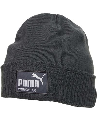 PUMA Work Wear Beanie Voor En - Zwart