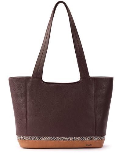 The Sak De Young Leather Tote - Brown