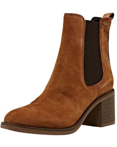Esprit Fashionable Ladies Ankle Boot - Brown