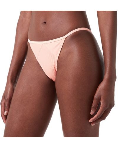 PUMA S Ribbed Tanga Bikini-Unterteile - Mehrfarbig