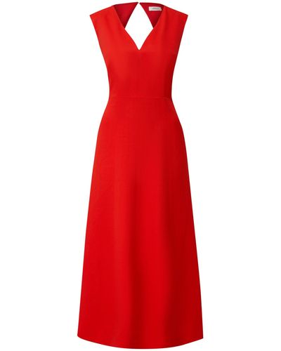 S.oliver 2148112 Maxi Kleid aus Leinenmix Maxi Kleid aus Leinenmix - Rot