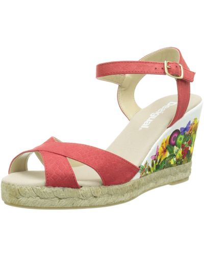 Desigual Bahia Heels Sandals - Multicolour