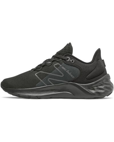 New Balance S Fresh Foam Roav V2 Sports Sneakers Runners Black/white 7