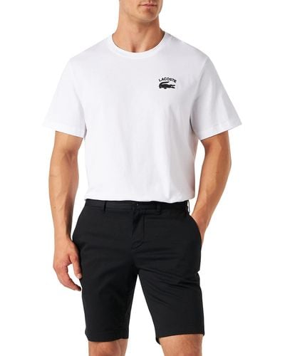 Lacoste Fh2647 Pantaloncini Bermuda - Bianco