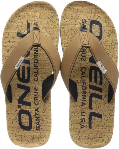 O'neill Sportswear Chad Fabric Sandals Flip-Flop - Braun