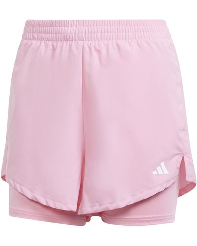 adidas AEROREADY Made for Training Minimal Two-in-One Lässige Shorts - Pink