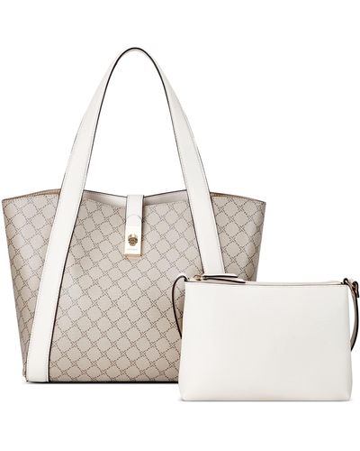 Nine West Morely 2 In 1 Tote - Natural