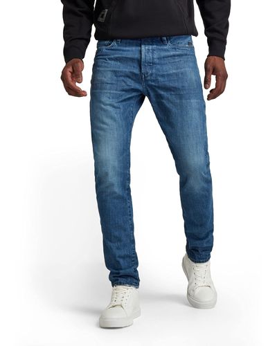 G-Star RAW Scutar 3D Tapered Jeans - Blau