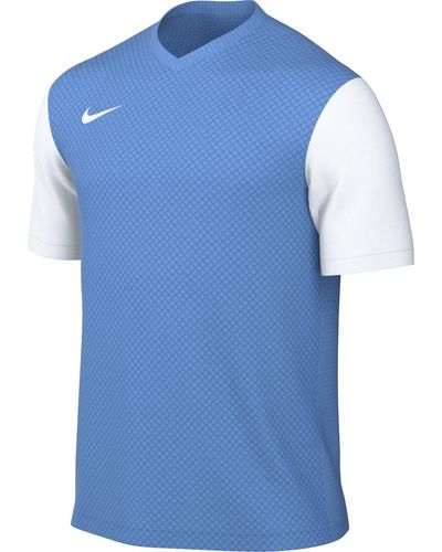 Nike M NK DF Tiempo PREM II JSY SS T-Shirt - Blau