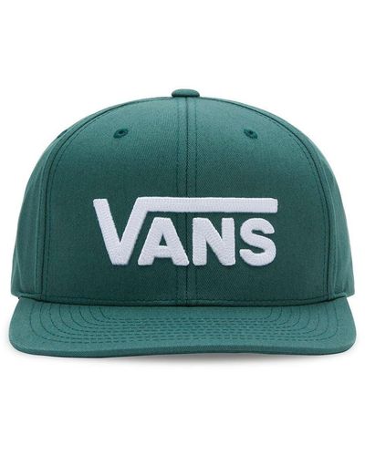 Vans Drop V Snapback Cap Bistro Green One Size Bistro Green