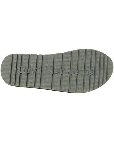 Calvin Klein Thong Sandal Slipon Rp In Btw Ym0ym00943 Flat - Black