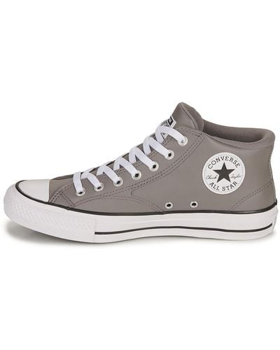 Converse Chuck Taylor All Star Malden Street Fall Tone Trainers Grey Trainers High Shoes - Metallic