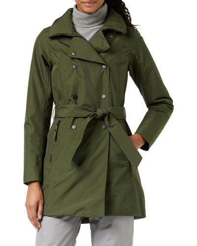 Helly Hansen Welsey Ii Trench Insulated Waterproof Breathable Jacket - Green