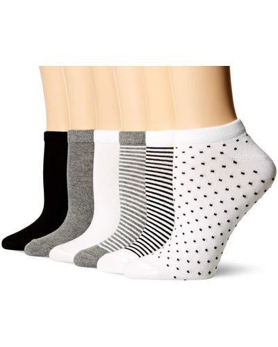 Amazon Essentials 6-pack Casual Low-cut Sokken,zwart Gesorteerd,shoe