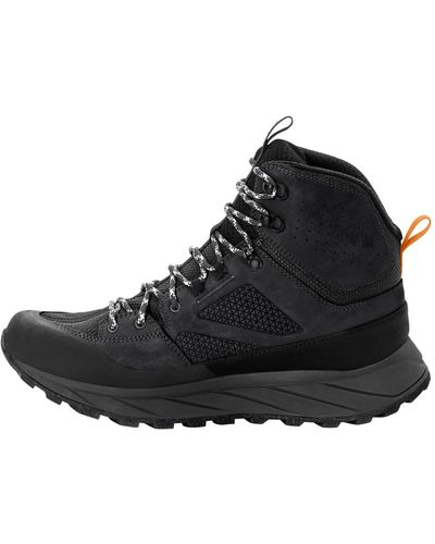 Jack Wolfskin Terraquest Texapore Mid M Backpacking Boot - Black