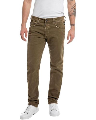 Replay MA972 Grover Comfort Bull Jeans - Gris