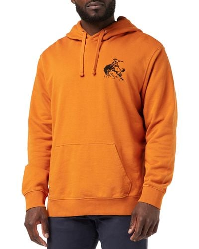 Wrangler Logo Hoodie - Orange