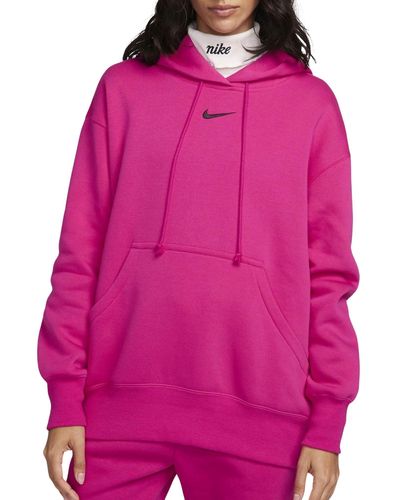 Nike Sportswear Phoenix Fleece Trousers - Pink