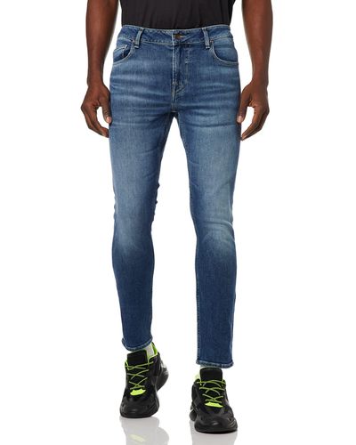 Guess Jeans Skinny Modello 5 Tasche Art.M2YA27D4Q42 - Blu