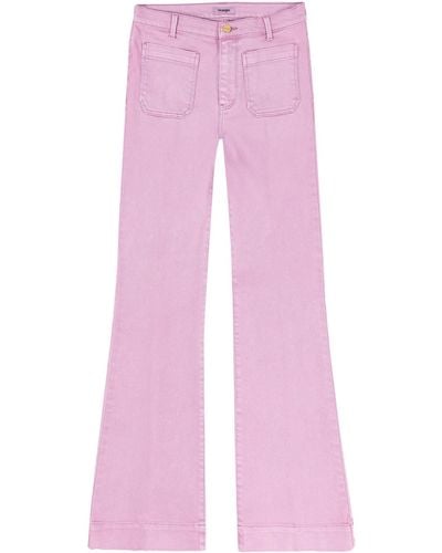 Wrangler Flare Jeans - Pink