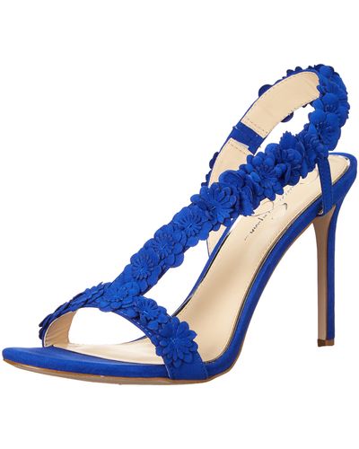 Jessica Simpson Jessin Heeled Sandal - Blue