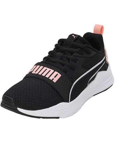 PUMA S Wired Run Pure Runners Black/pink 5.5