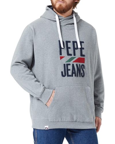 Pepe Jeans Perrin Sudaderas Hombre - Gris