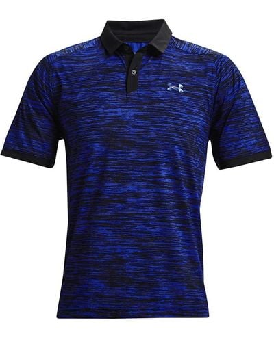 Under Armour Iso-chill Abe Twist Golf Polo - Blue