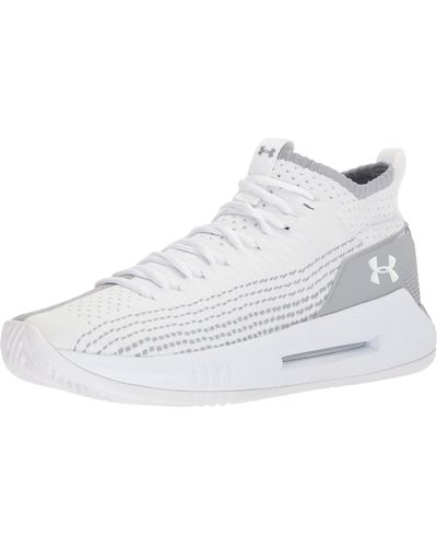 Under Armour Heat Seeker Basketball Shoes - 10 White - Black
