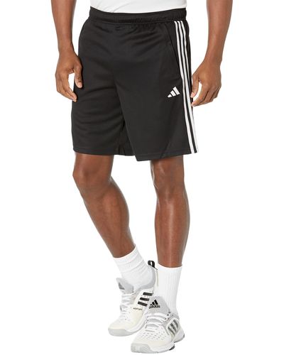 adidas Big Tall Training Essentials Pique 3-stripes Training Shorts - Black