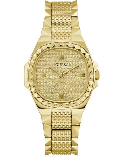 Guess Analog Stainless Steel Watch 36mm - Metallic