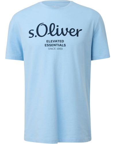 S.oliver 2141458 T-Shirt - Blau