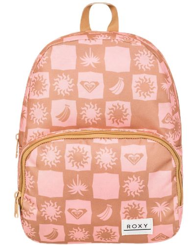 Roxy Always Core Printed Luggage Messenger Bag - Pink