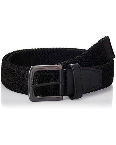 Nike Cintura da golf elasticizzata in tessuto G-Flex da uomo - Nero