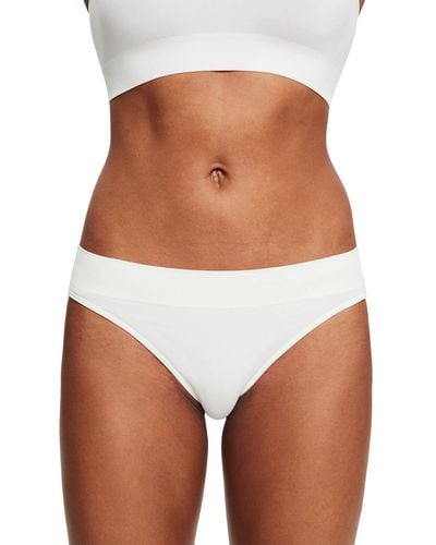 Esprit Bodywear Seamfree Comfort Grs Brief Underwear - White