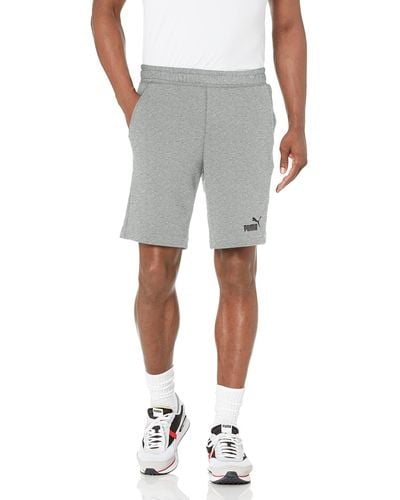 PUMA Mens Essentials 10" Shorts - Gray