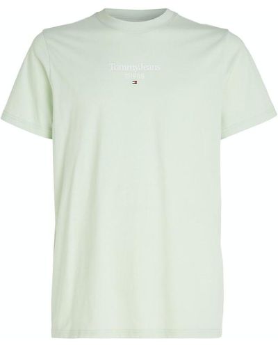 Tommy Hilfiger Tjm Slim Tj 85 Entry Tee Ext Dm0dm18569 S/s T-shirt - Green